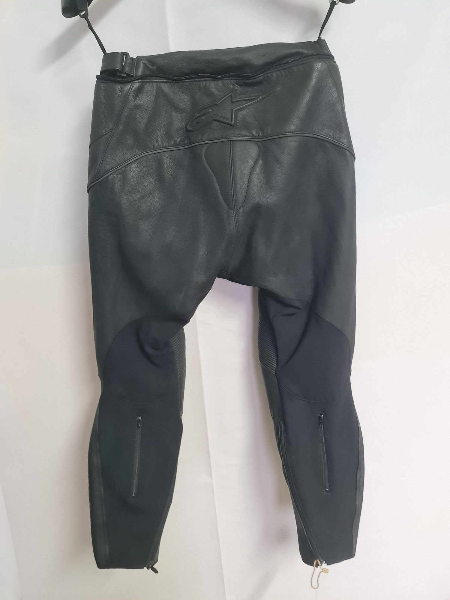 Spodnie motocyklowe skórzane Alpinestars rozm 46 / XS slidery