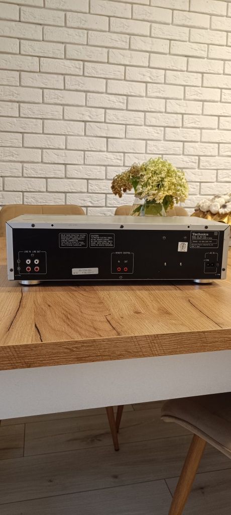 Technics RS-T230 magnetofon deck srebrny