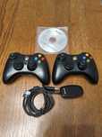 Pady Xbox 360 z adapterem PC