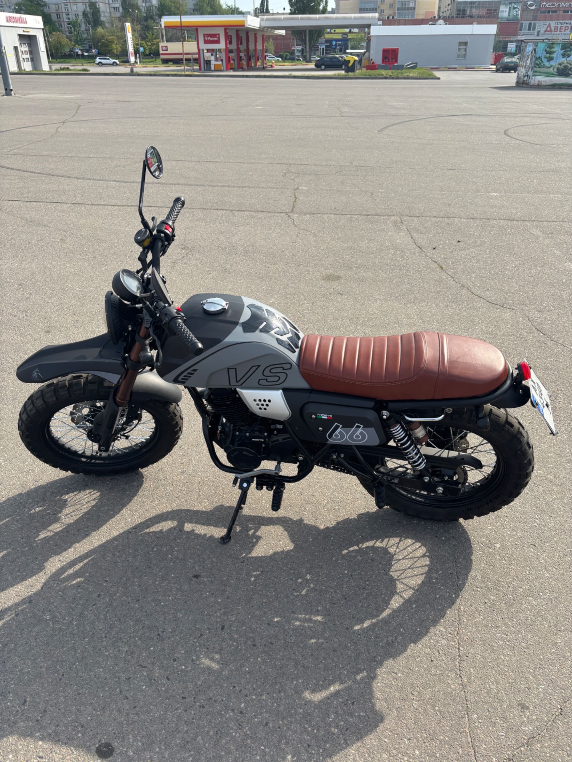 FORTE FT250-F6 Scrambler, до 20 Июля, 250 кубов, 2 ключа Как Новый