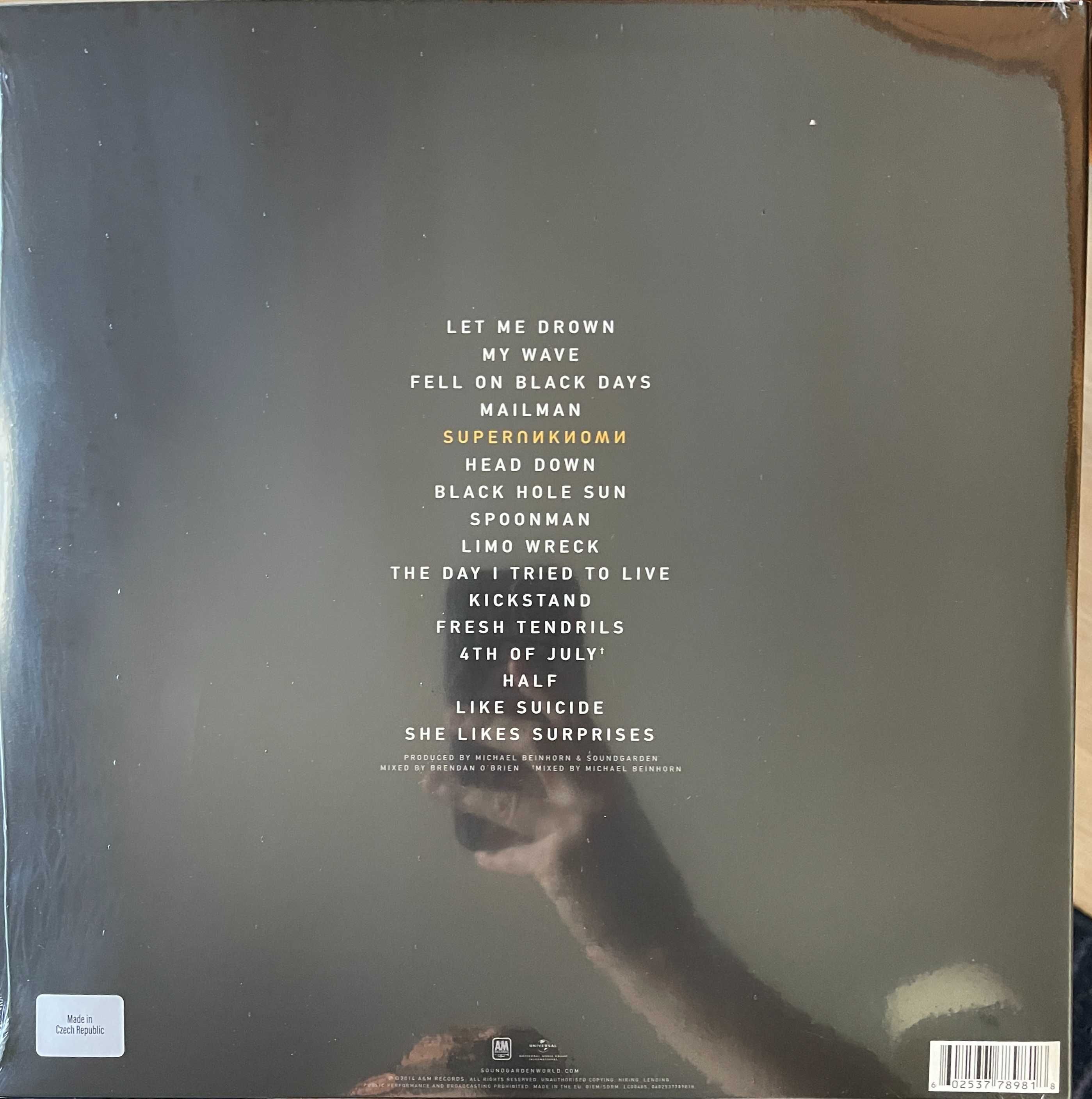 2LP Soundgarden - Superunknown