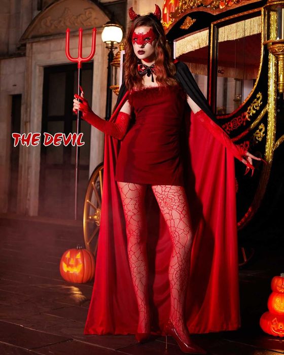 Karnawałowy kostium pająka z pajęczyną dla dzieci Rozmiar One Size