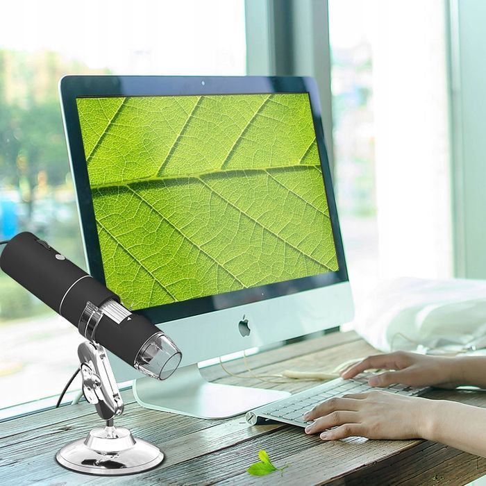 Mikroskop Cyfrowy Do Tel Pc 1000x 2MP 8 LED WiFi