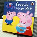 Peppa Pig Peppa's First Pet książeczka po angielsku świnka