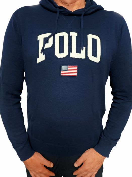 Super model bluzy z kapturem z haftowanym logiem Polo Ralph Lauren L/X