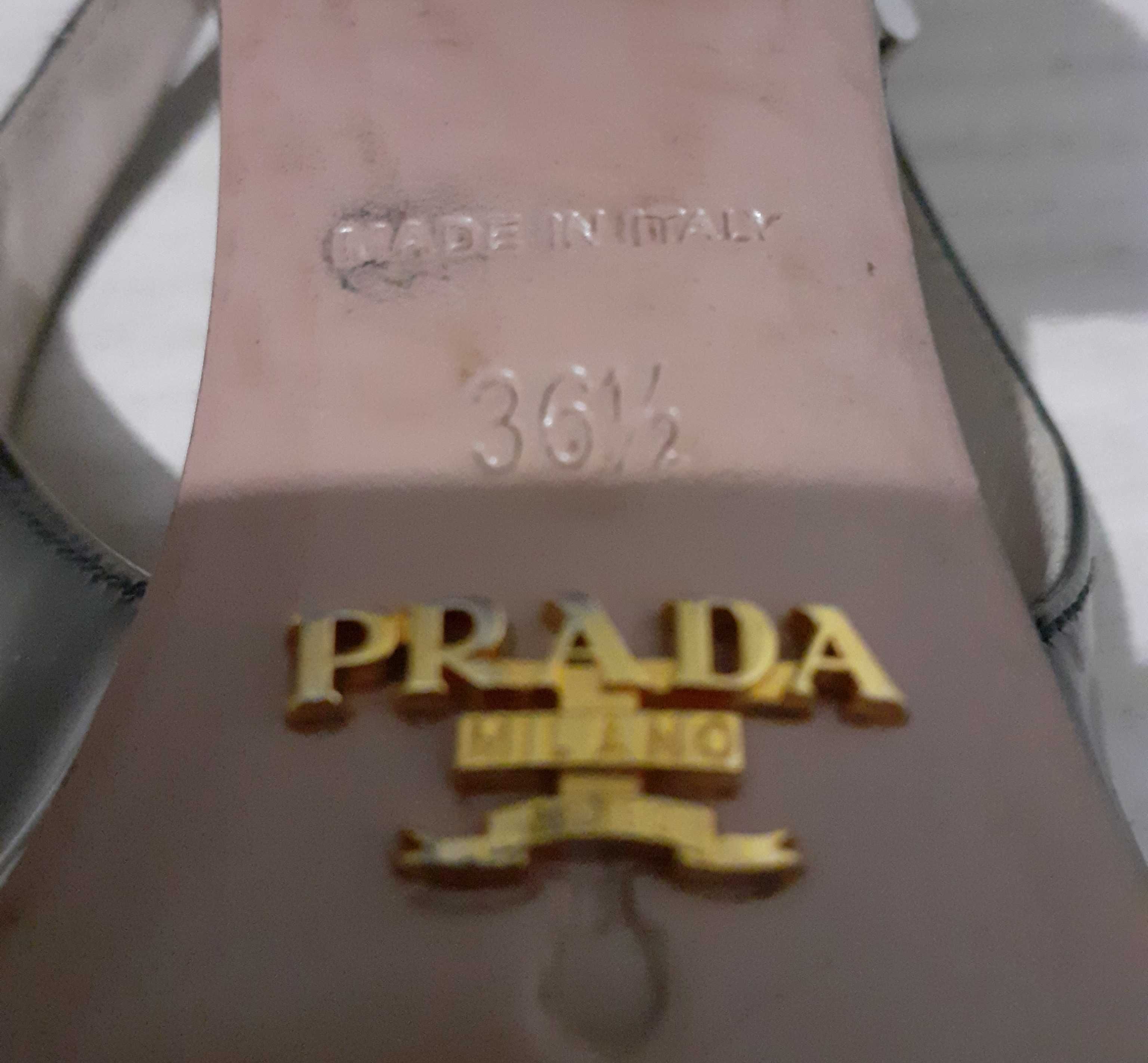 Sapatos de Salto Alto Prada Tamanho 36 1/2 Europeu