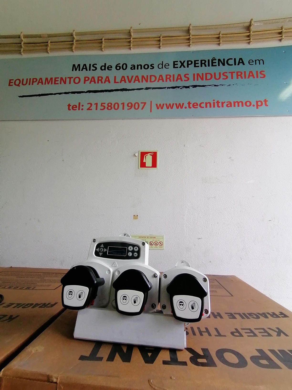 Doseadores e detergentes lavandaria Self-service e industrial Covid-19