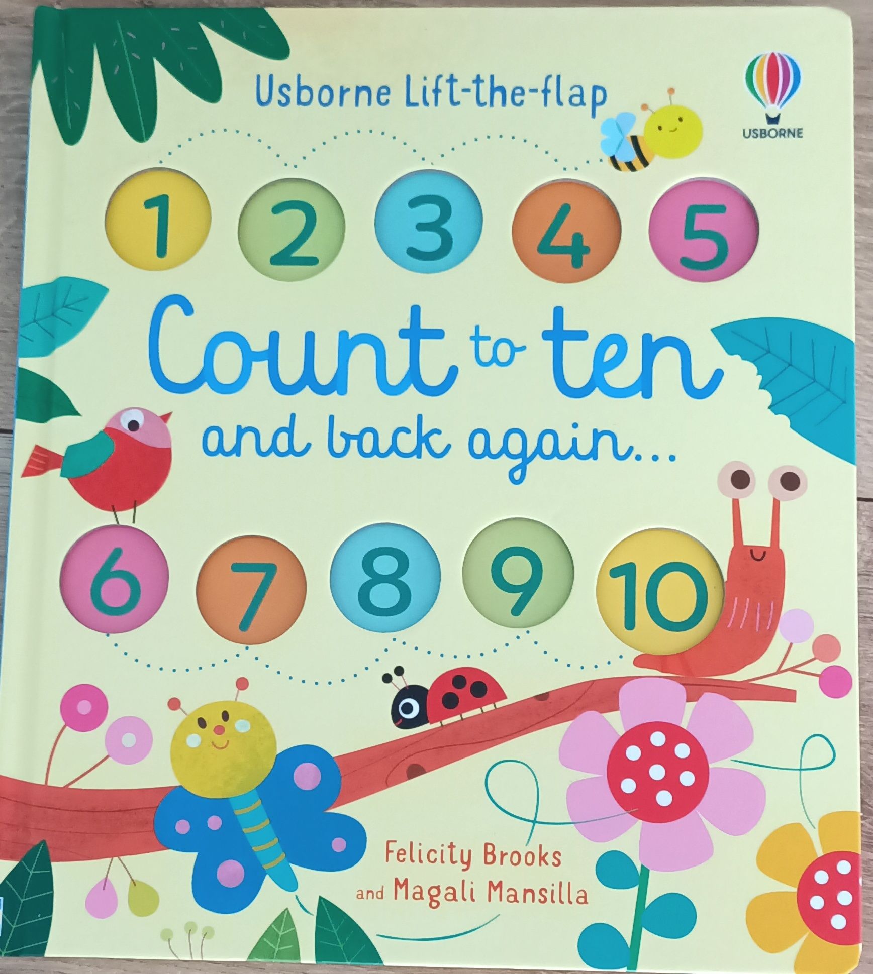 Count to ten and back again Usborne Lift the flap