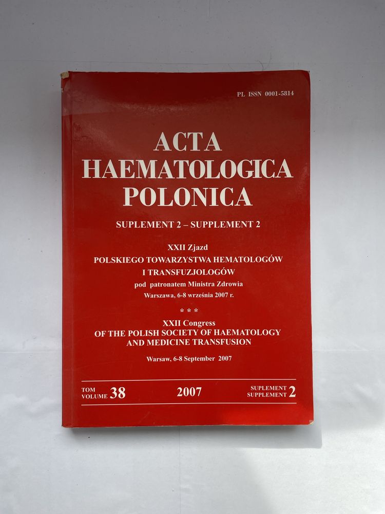 Acta Haematologica Polonica: Osiągnięcia w Hematologii Polskiej
