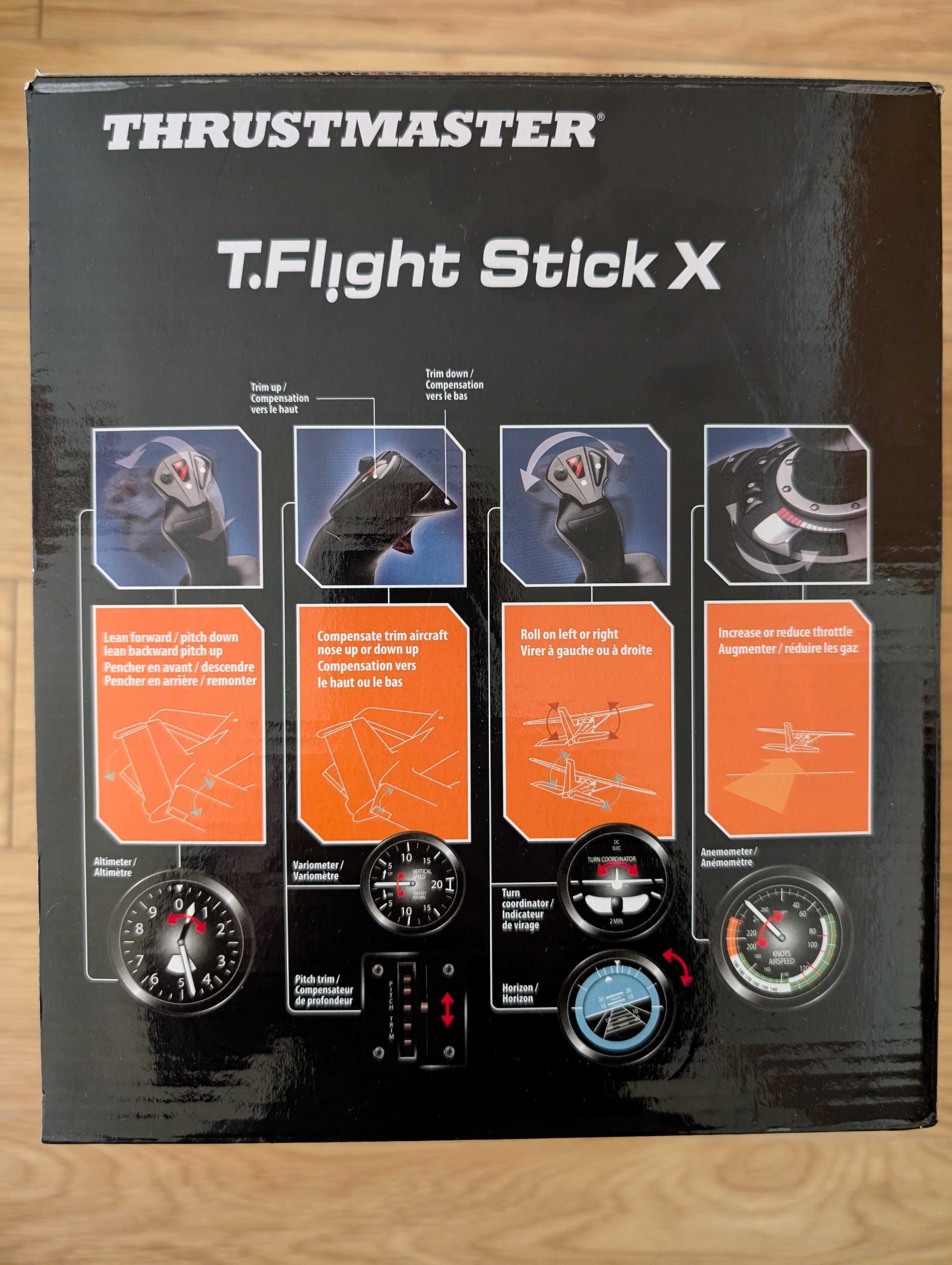 Thrustmaster Joystick T-Flight Stick X PC & Playstation (usado 1 vez)