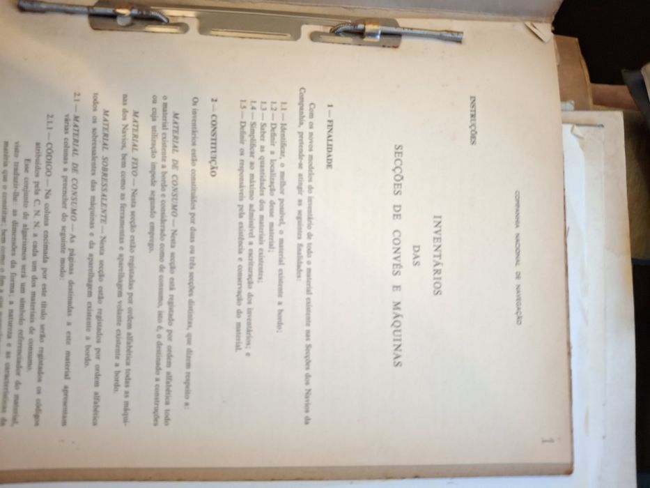 Cnn companhia nacional navegação  raro documento vintage