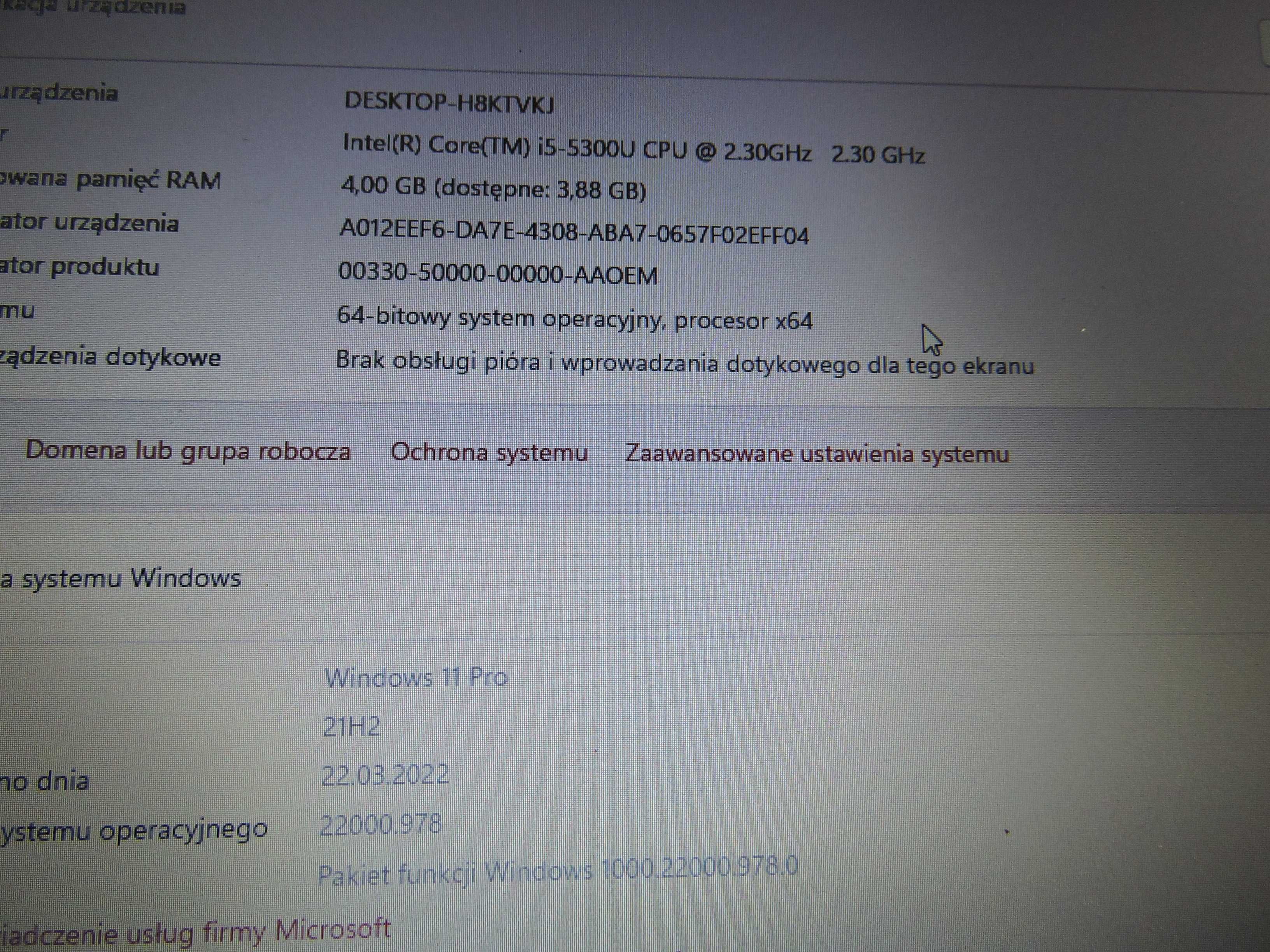 HP 840 G2 i5/4GB/120GB SSD/14 cali