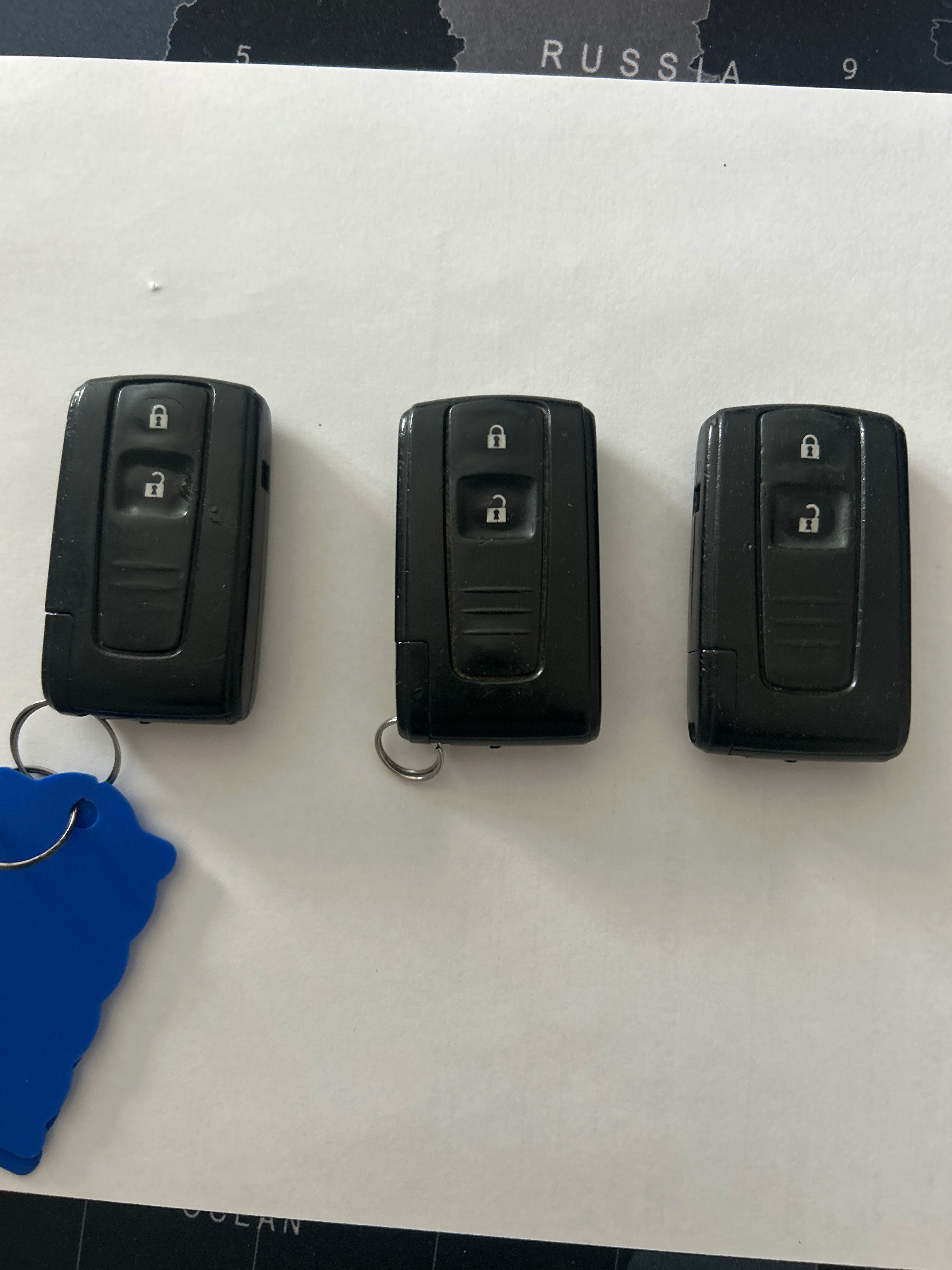 Pilot kluczyk do samochodu Prius 20