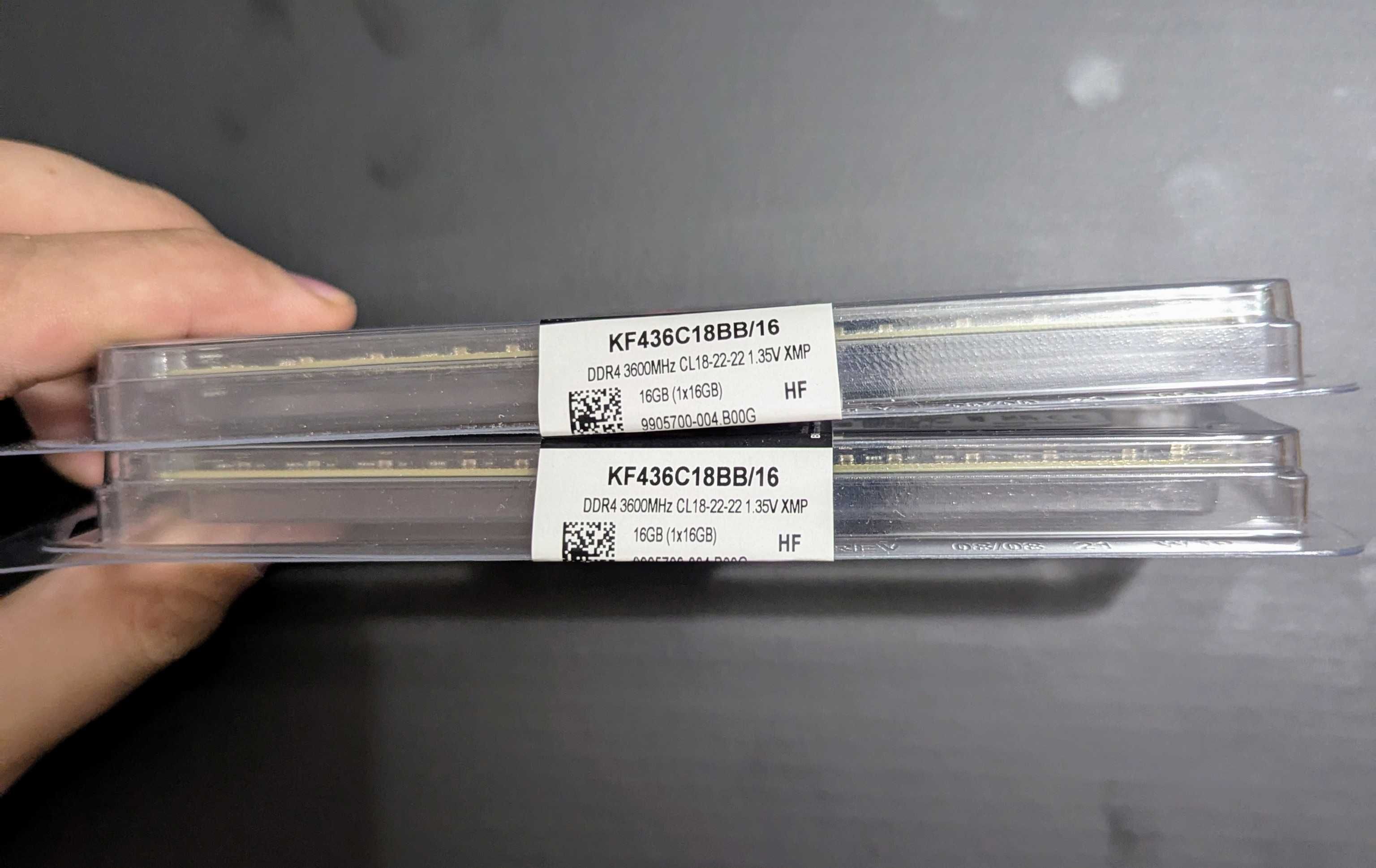kingston Fury DDR4 32GB (2×16) 3600 MHz