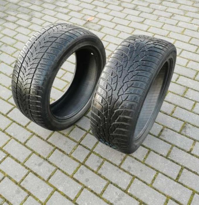 Używane opony zimowe imperial i nokian