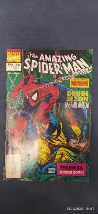 komiks marvel spider man nr 1/95 stsn dobry+