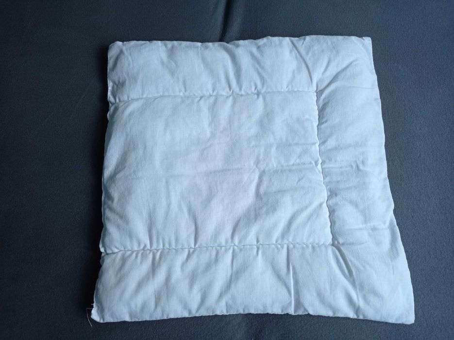 Kołderką, poduszka do łóżeczka 60x120