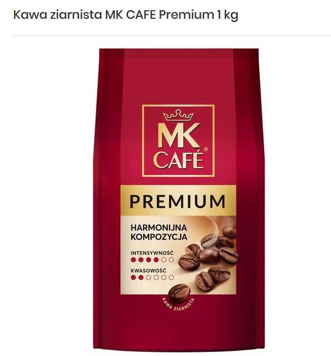 Kawa ziarnista MK CAFE Premium 1 kg