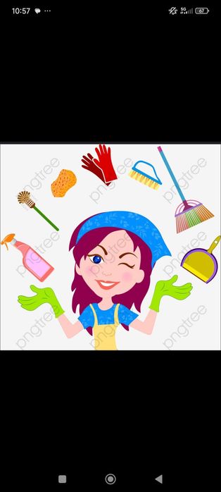 Serviço de limpeza em sua residência