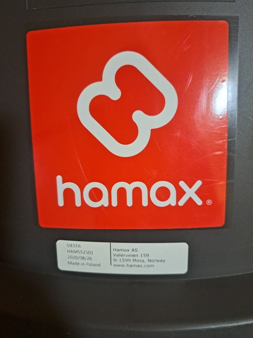 Hamax siesta szaro-czarny