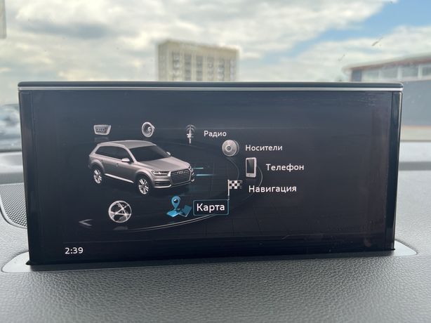 Audi VW русіфікация українська  MMI MIB Carplay