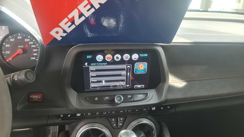 Polski jezyk Buick Chevrolet Cadilac GMC konwersja usa na eu