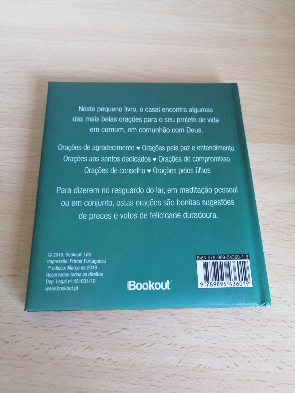 Livro Orações e mensagens para um casamento feliz