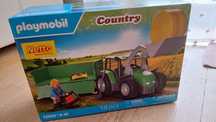 Playmobil country 72010 duży traktor z przyczepą
