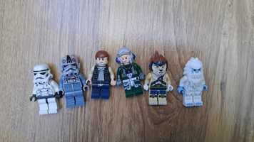 Lego minifigurki Star Wars + 2 inne