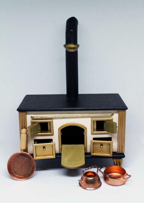 Лялькова вугільна плита "Дом мечты" від DeAgostini