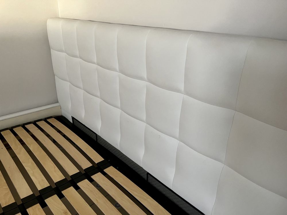 Łóżko tapicerowane KALIPSO H z pojemnikiem na pościel - 160x200