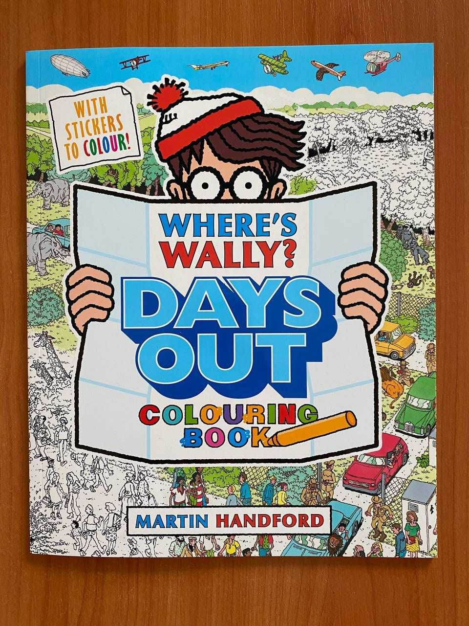 Książka do kolorowania "Where's Wally? Days out"
