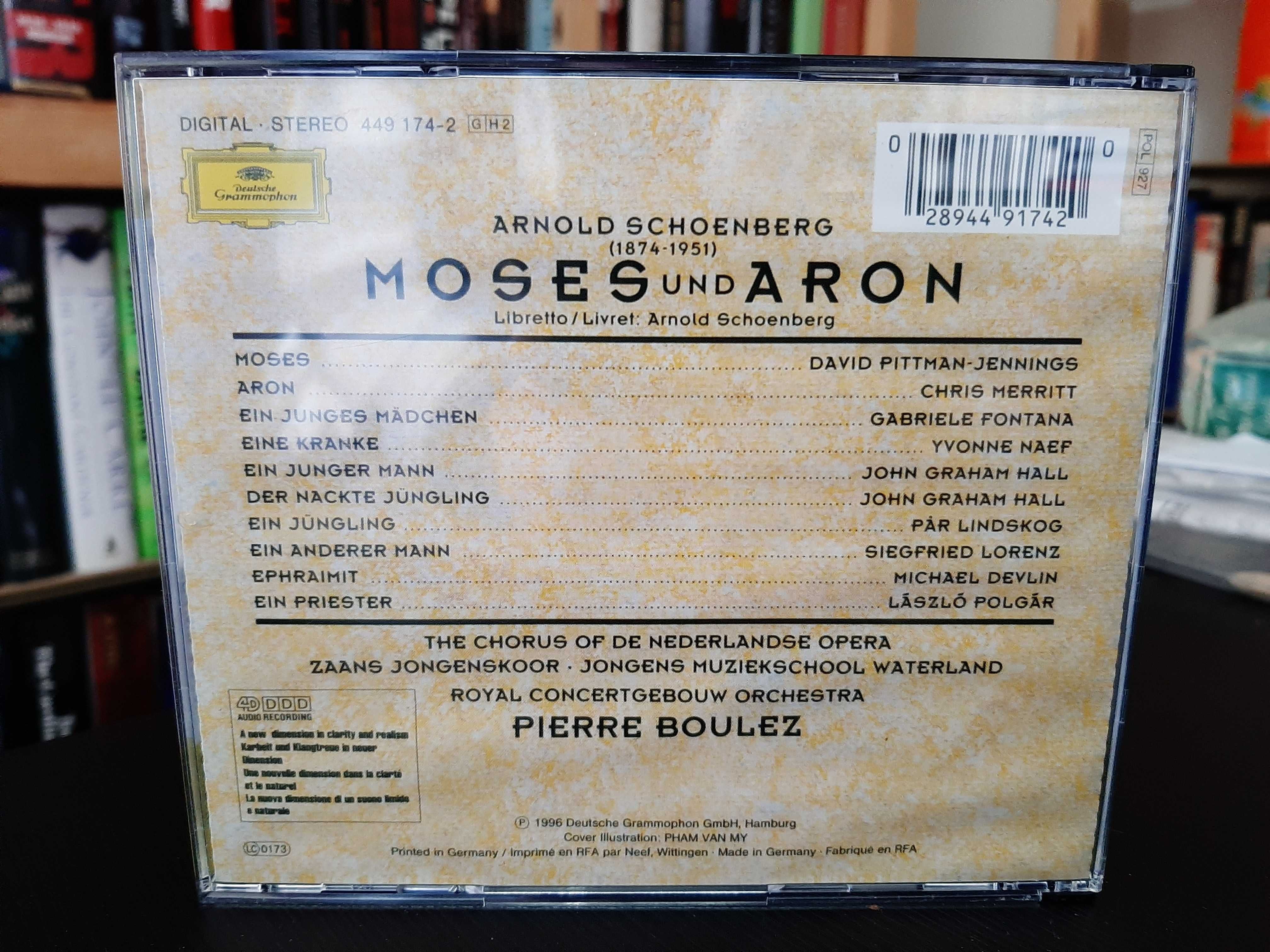 Schoenberg – Moses Und Aron – Concertgebouw Orchestra, Pierre Boulez