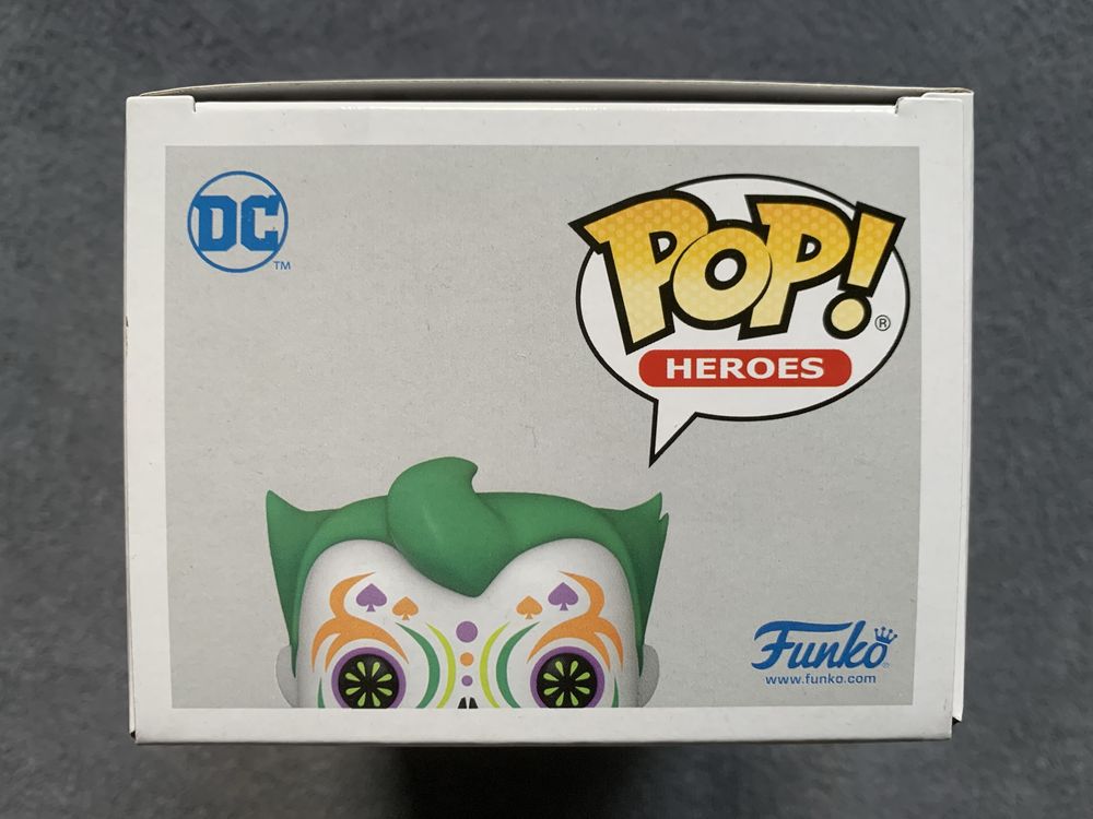 Funko POP The Joker 414 GITD Dia de los Muertos DC Super Heroes