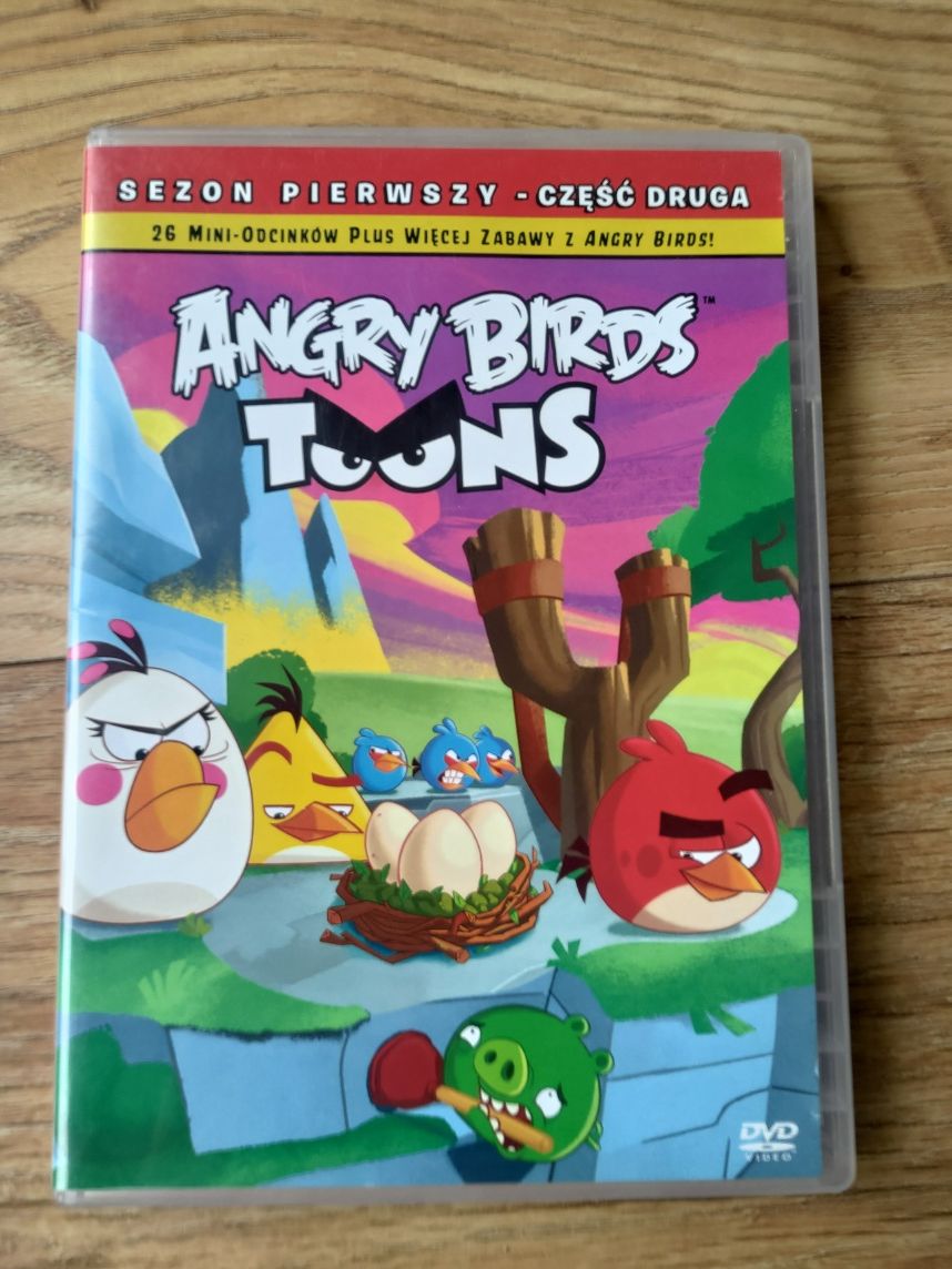 "Angry Birds toons" płyta DVD