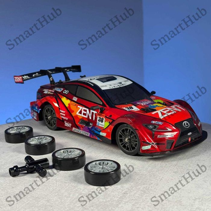 Машинка для дрифта на радиоуправлении Lexus LC500 1:16. Дрифт машинки