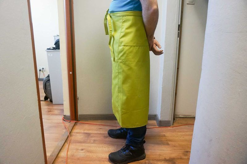 Zapaska kelnerska kucharska kuchenna Zielona