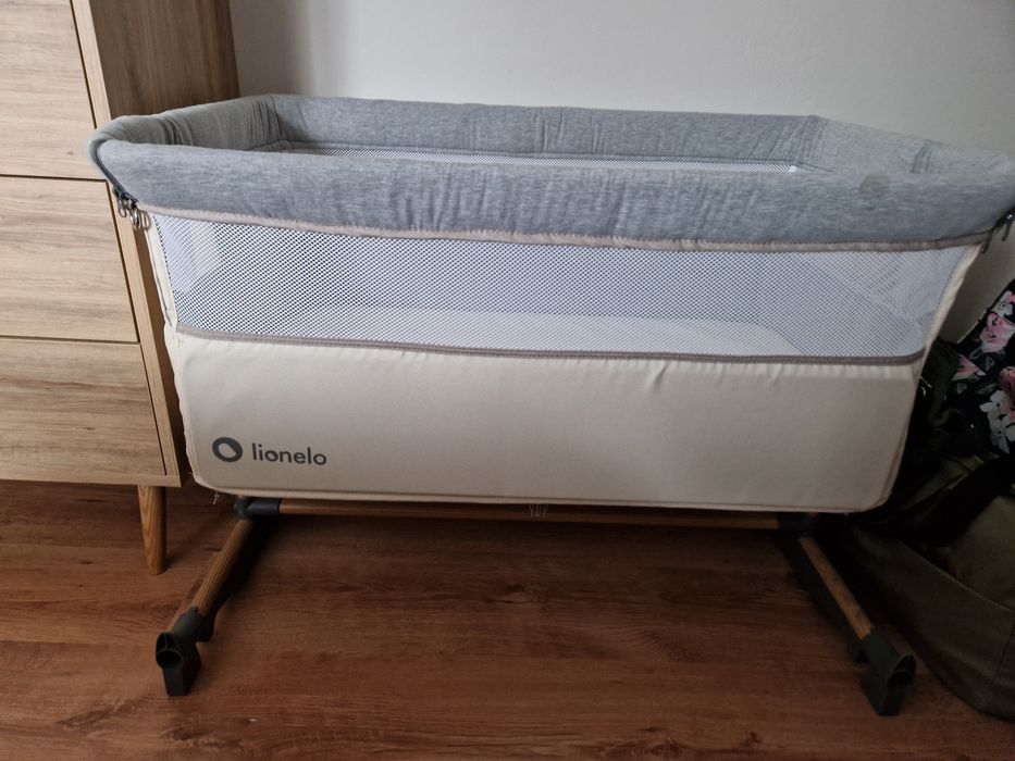 Łóżeczko dostawne 3w1 Lionelo LEONIE