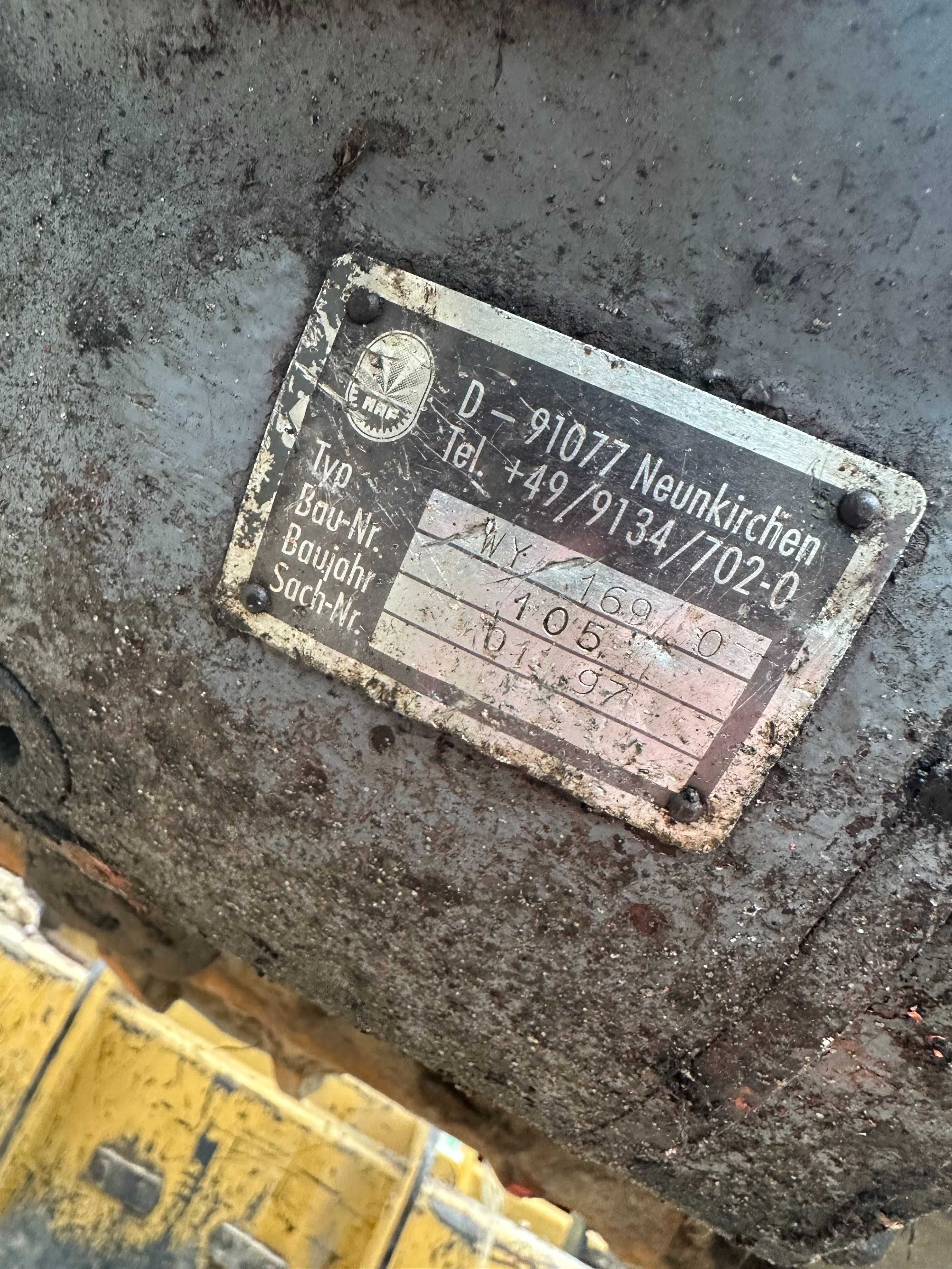 Atlas 1504 Most napędowy skrętny WY169 Naf Zwolnica