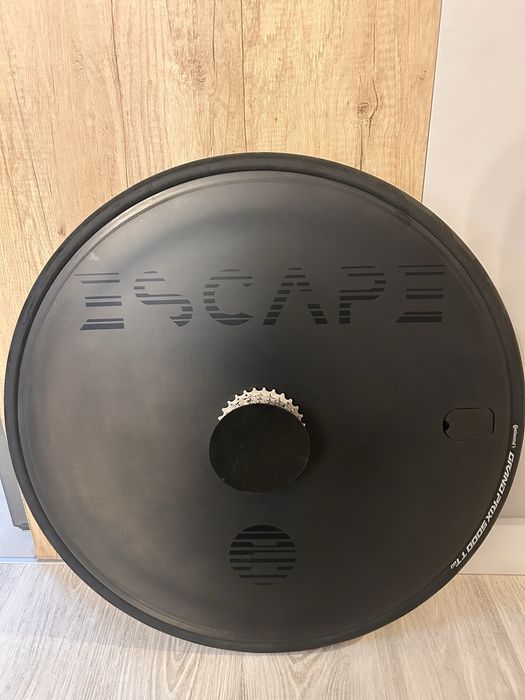 Dysk czasowy Escape Carbon wheels - praktycznie nowy - stan idealny