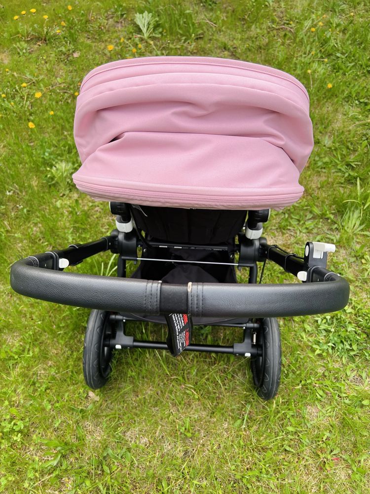 Wozek Bugaboo Cameleon 3 rozowy czarny gondola spacerowka