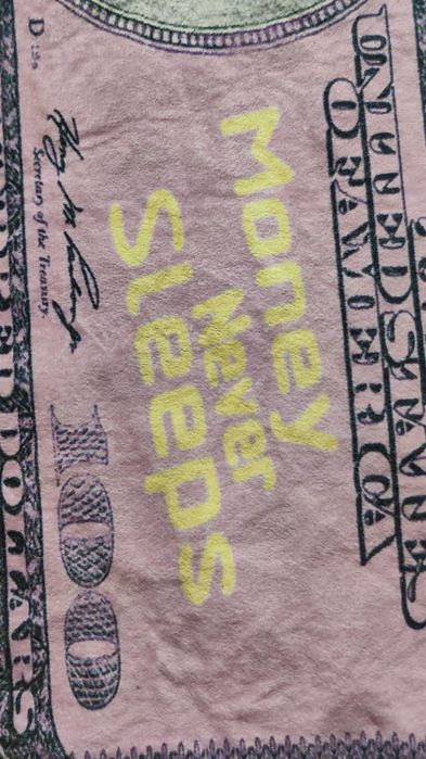 "100 US Dollars" Крутой Коврик 150х45 cм В Идеале