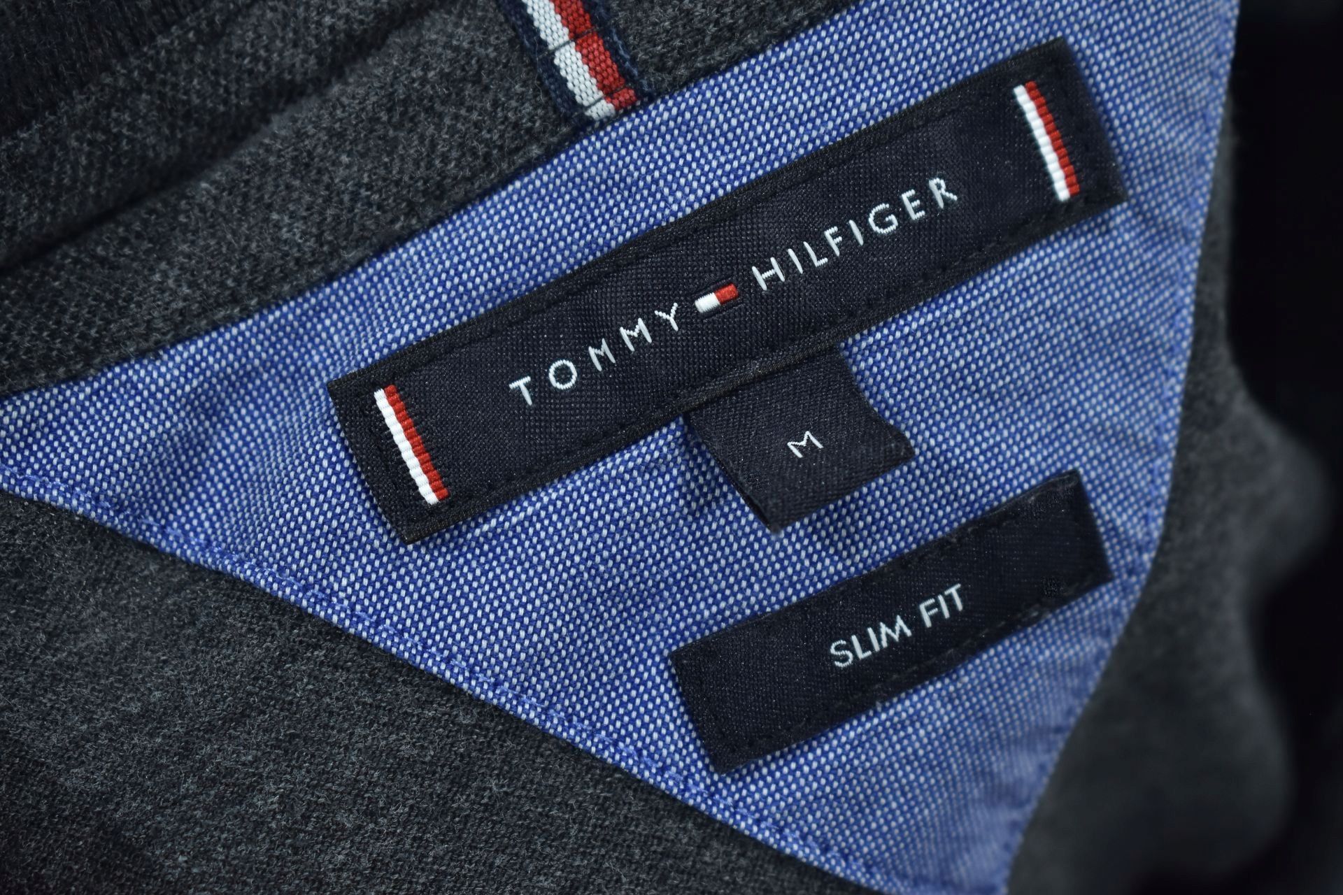 Tommy Hilfiger Męska Koszulka Polo Slim Fit / M