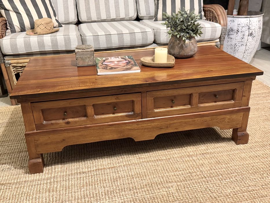 mesa, centro, apoio, movel tv, oriental, teca, indiana, rustica