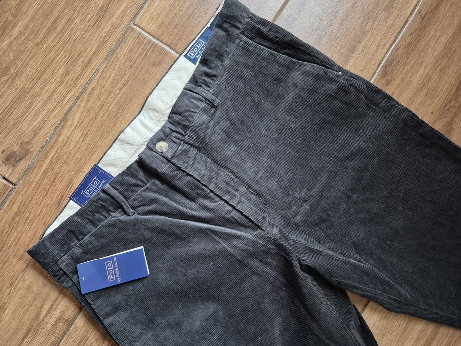 Spodnie Sztruksowe Męskie Ralph Lauren 36 / 34