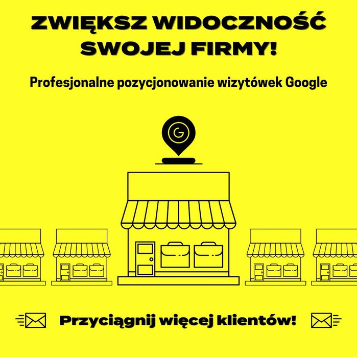 Pozycjonowanie firmowej wizytówki Google. Pakiety na współpracę.
