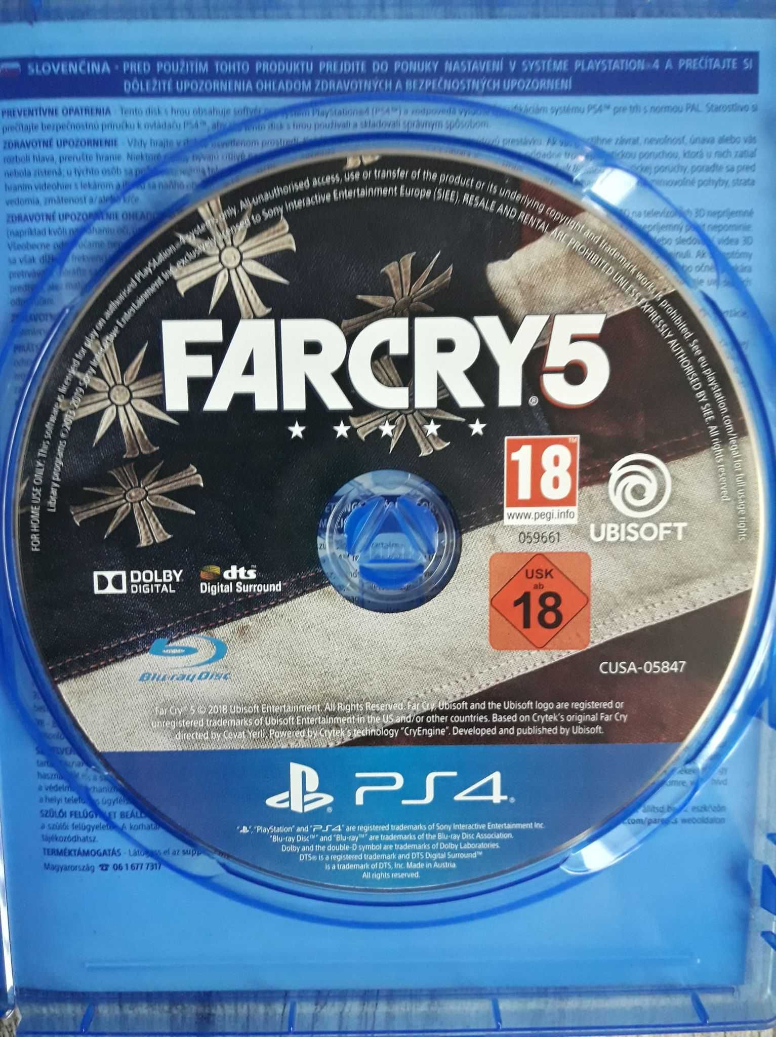 Gra Far Cry 5 PS4/PS5 Polska Wersja Playstation
