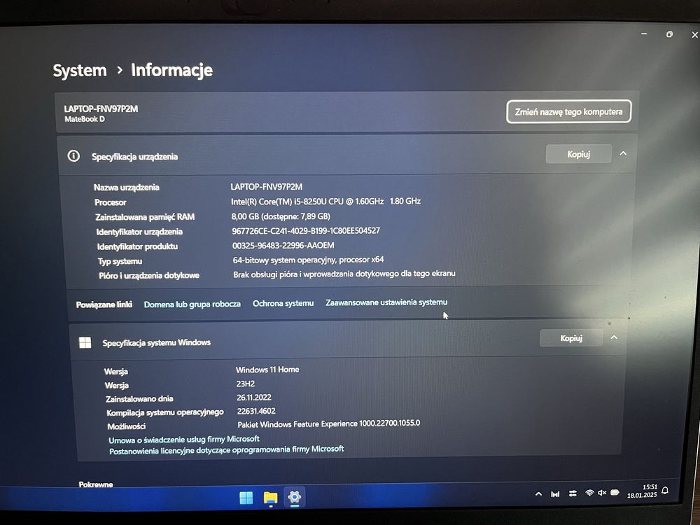Huawei MateBook D