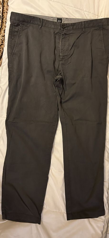 Chinos Calças Hugo Boss tam 54 cinza
