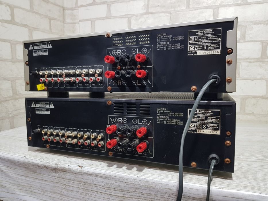 Стерео підсилювач PIONEER A-333,(+1ч) *2x90 Вт, б/у з Німеччини